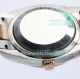 EW Factory Swiss Replica Rolex Datejust Silver Palms and Everose Oyster Bracelet 36MM Watch (2)_th.jpg